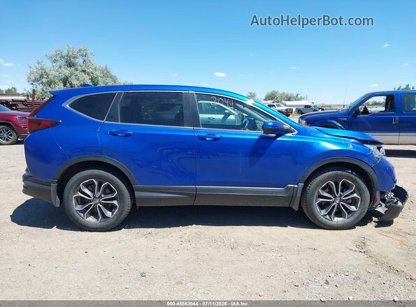 7FARW2H54LE003205 2020 HONDA CR-V Blue 360 interior view