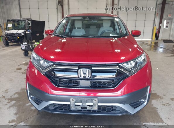 7FARW2H54LE010218 2020 HONDA CR-V Red ხელსაწყოთა პანელის ხედი