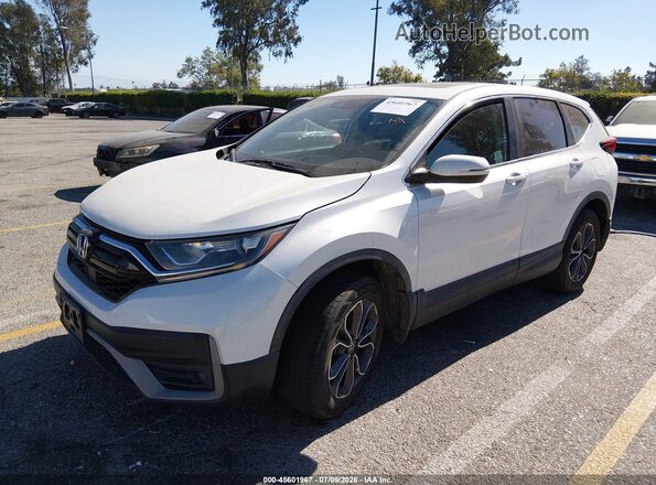 7FARW2H54LE011496 2020 HONDA CR-V Белый Передняя левая четверть