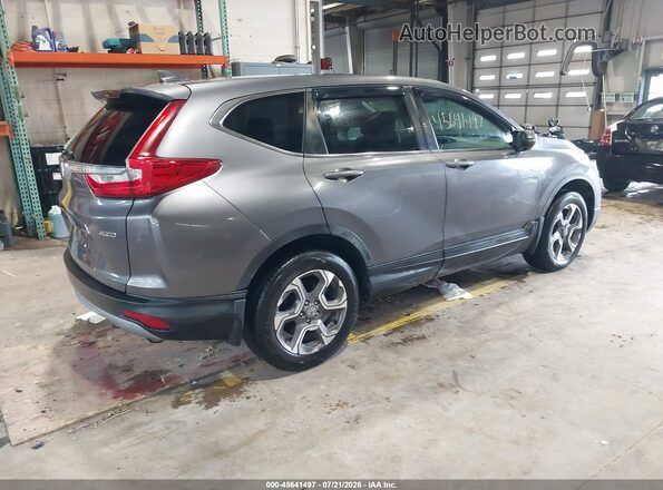 7FARW2H55JE009995 2018 HONDA CR-V Gray Trasero derecho