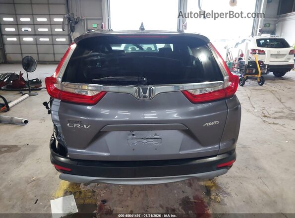 7FARW2H55JE009995 2018 HONDA CR-V Gray 