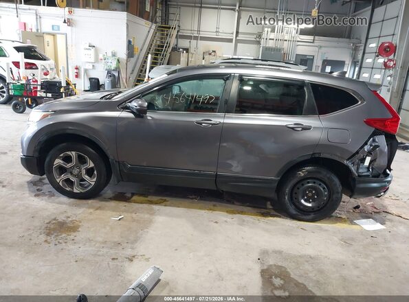 7FARW2H55JE009995 2018 HONDA CR-V Gray Vista interior de 360 grados