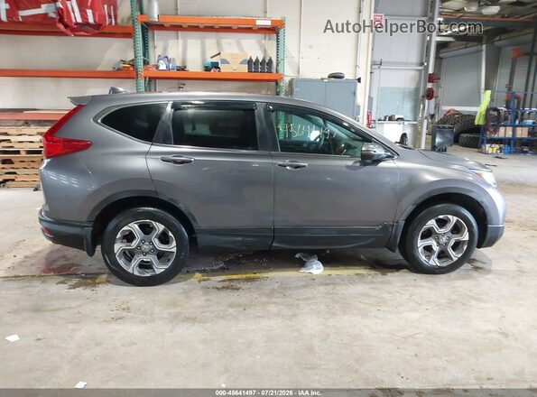 7FARW2H55JE009995 2018 HONDA CR-V Gray Vista interior trasera