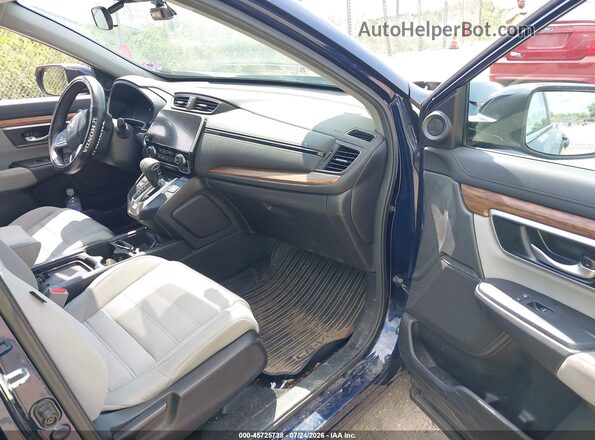 7FARW2H55JE092828 2018 HONDA CR-V Blue Սալոնի դիմացի տեսք