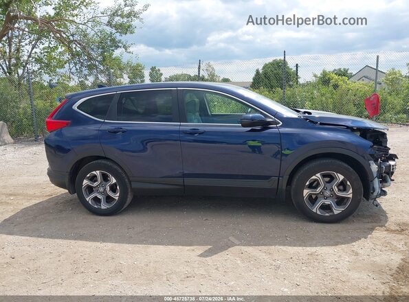 7FARW2H55JE092828 2018 HONDA CR-V Blue Սալոնի հետևի տեսք