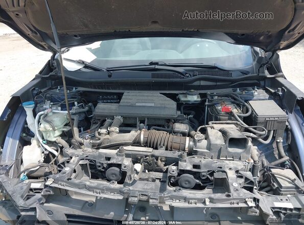 7FARW2H55JE092828 2018 HONDA CR-V Blue Հետևի տեսք
