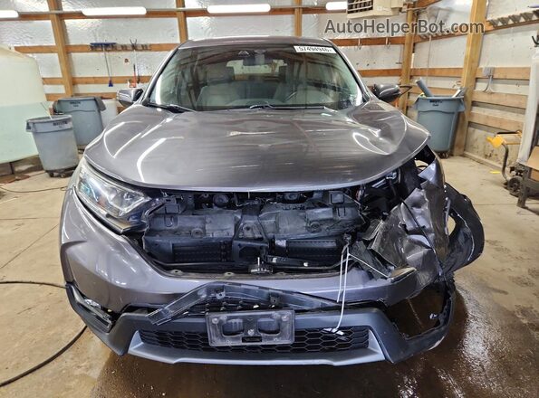 7FARW2H55KE009030 2019 HONDA CR-V Black Front view
