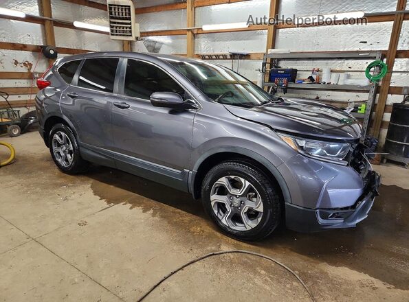 7FARW2H55KE009030 2019 HONDA CR-V Black Front right