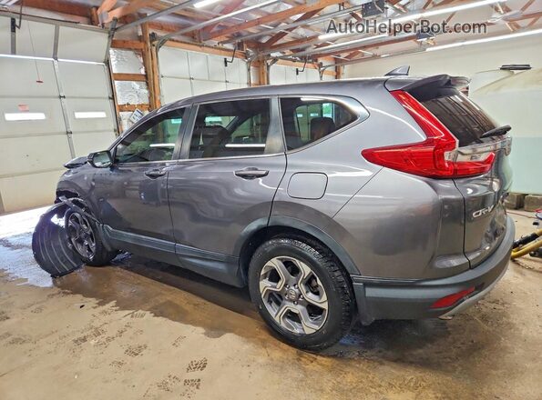 7FARW2H55KE009030 2019 HONDA CR-V Black Rear left