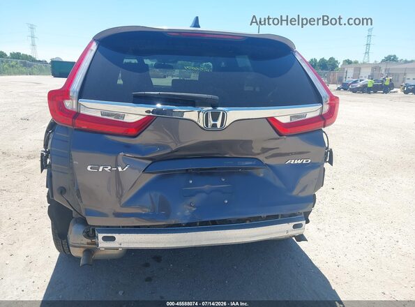 7FARW2H55KE014907 2019 HONDA CR-V Gray წინა ხედი