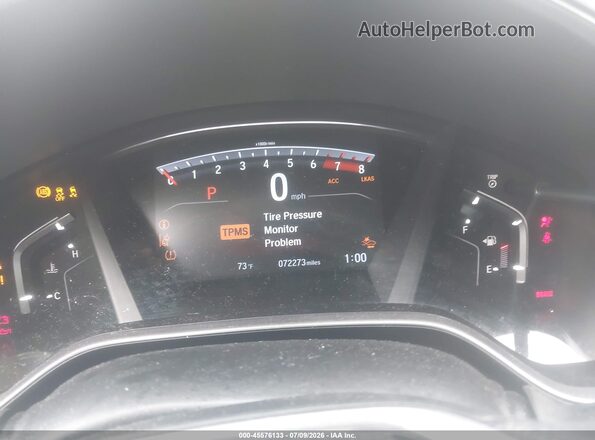 7FARW2H55KE048216 2019 HONDA CR-V Black Widok tylnych siedzeń