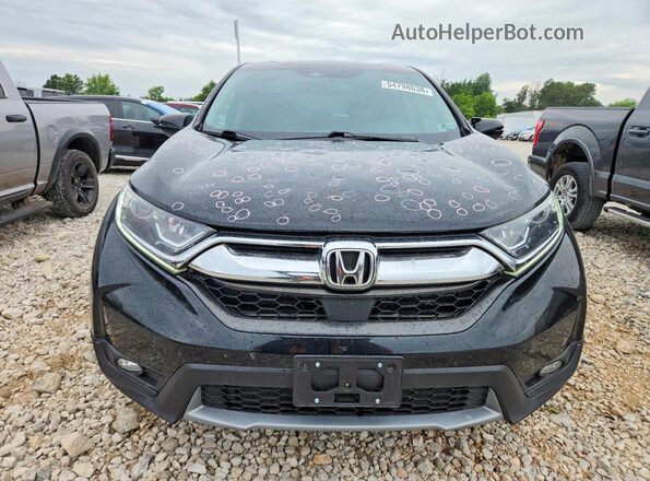 7FARW2H56JE000822 2018 HONDA CR-V Black Դիմացի տեսք