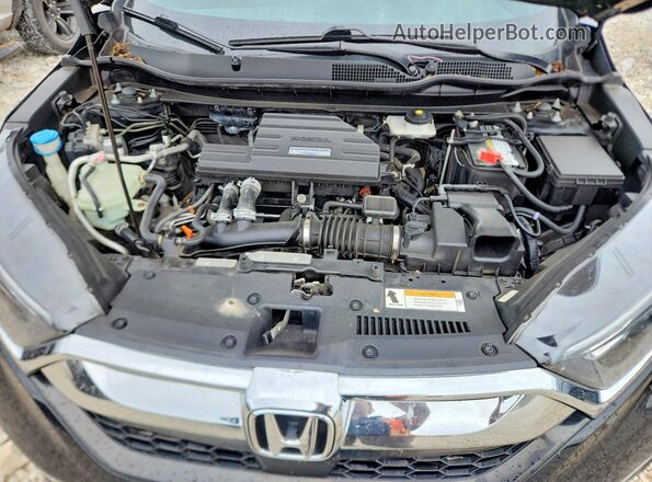 7FARW2H56JE000822 2018 HONDA CR-V Black Շարժիչի բաժամունքի տեսք