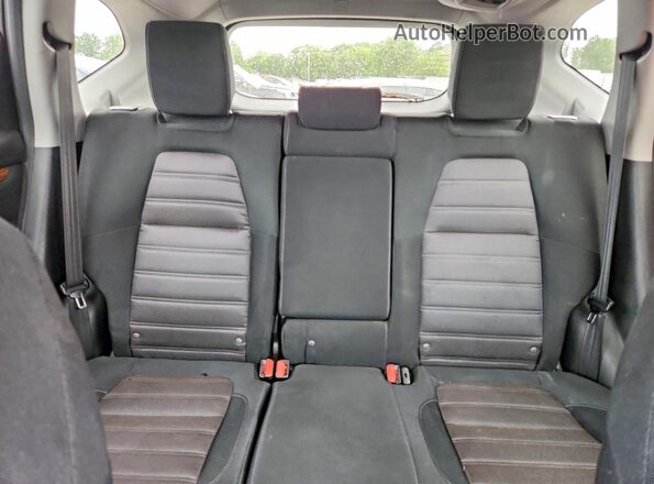 7FARW2H56JE000822 2018 HONDA CR-V Black Հետևի նստատեղերի տեսք