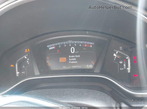 7FARW2H56KE014897 2019 HONDA CR-V Серый Вид задних сидений