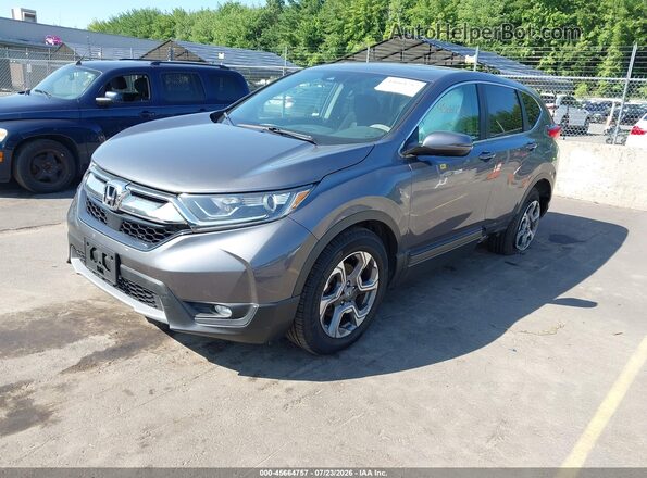 7FARW2H56KE014897 2019 HONDA CR-V Серый Передняя левая четверть