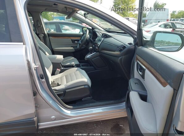 7FARW2H56KE019646 2019 HONDA CR-V Silver Vista interior delantera