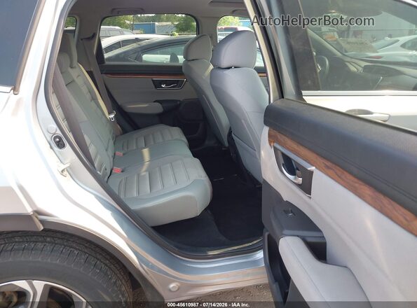 7FARW2H56KE019646 2019 HONDA CR-V Silver Vista de la etiqueta del VIN