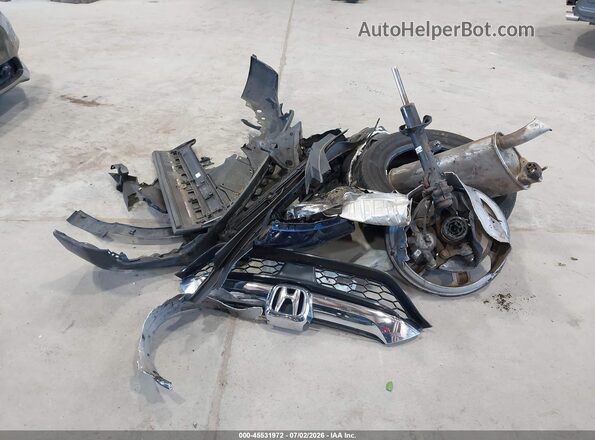 7FARW2H56KE038021 2019 HONDA CR-V Blue Սարքավորումների վահանակի տեսք