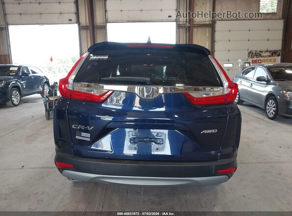 7FARW2H56KE038021 2019 HONDA CR-V Blue 