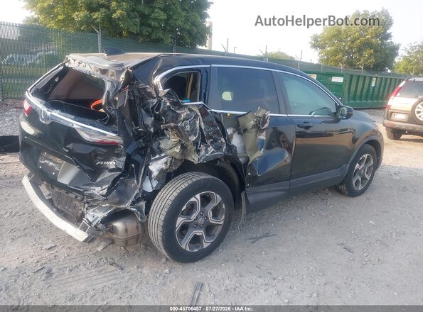 7FARW2H57JE004331 2018 HONDA CR-V Черный Задняя правая четверть