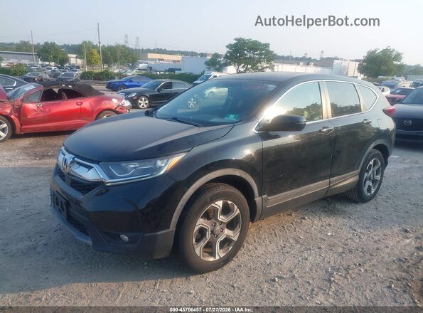 7FARW2H57JE004331 2018 HONDA CR-V Черный Передняя левая четверть