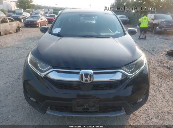 7FARW2H57JE004331 2018 HONDA CR-V Черный Вид щитка приборов