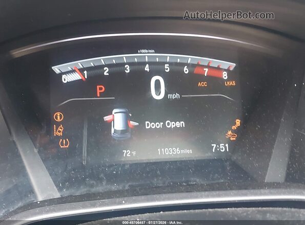 7FARW2H57JE004331 2018 HONDA CR-V Черный 