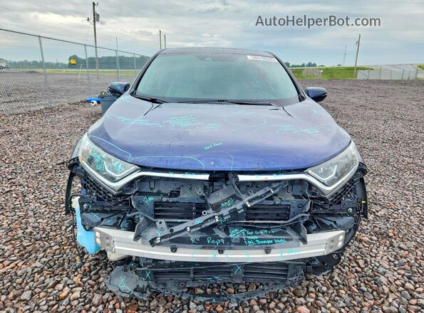 7FARW2H57JE008900 2018 HONDA CR-V Blue Vista frontal