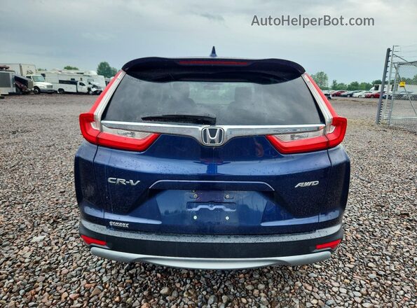 7FARW2H57JE008900 2018 HONDA CR-V Blue Vista trasera