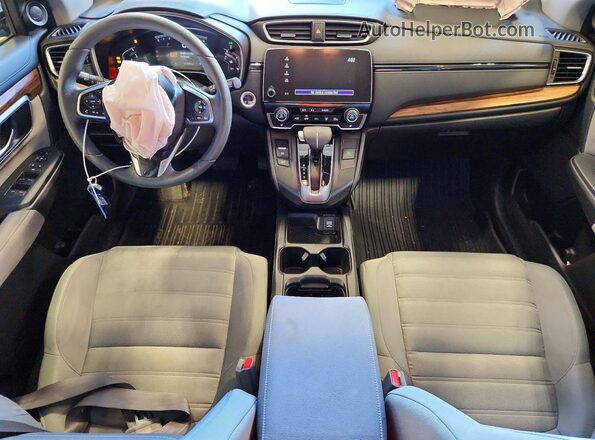 7FARW2H57JE032338 2018 HONDA CR-V Gray Առջևի վահանակի տեսք