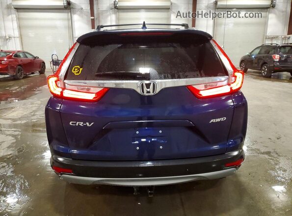 7FARW2H57JE041346 2018 HONDA CR-V Blue Vista trasera