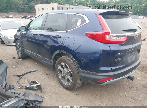7FARW2H57JE069857 2018 HONDA CR-V Blue Rear left