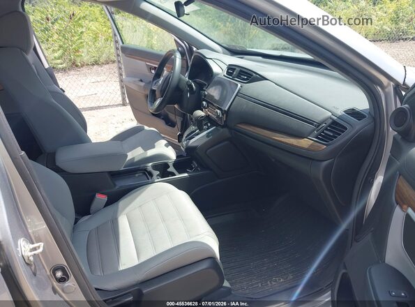 7FARW2H57KE062490 2019 HONDA CR-V Silver Вид салону спереду
