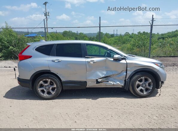 7FARW2H57KE062490 2019 HONDA CR-V Silver Панорамний вид салону 360°
