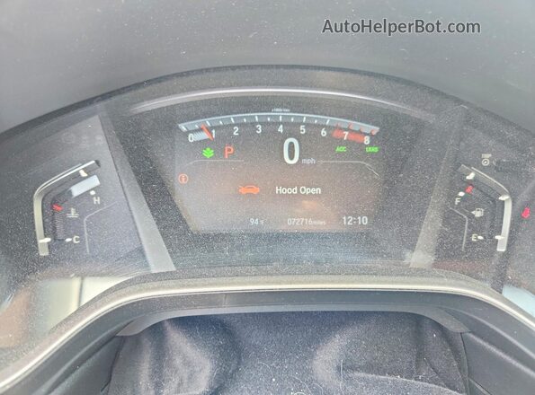 7FARW2H57LE011010 2020 HONDA CR-V Blue Սարքավորումների վահանակի տեսք