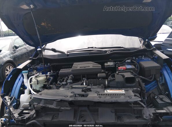 7FARW2H57NE024729 2022 HONDA CR-V Blue უკანა ხედი