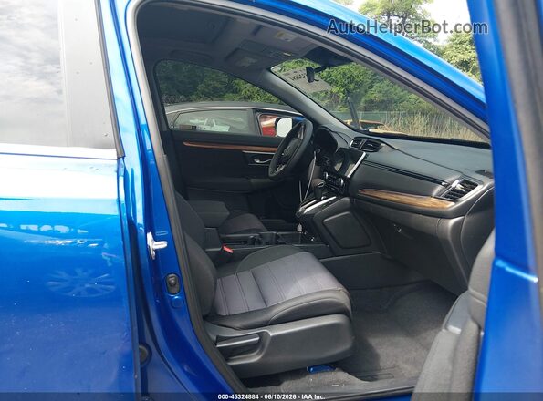 7FARW2H57NE024729 2022 HONDA CR-V Blue წინა სალონის ხედი