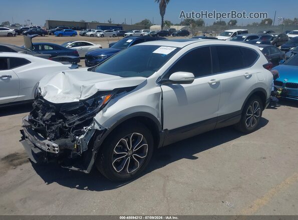 7FARW2H57NE048545 2022 HONDA CR-V Белый Передняя левая четверть