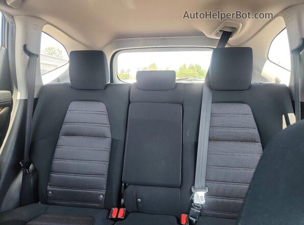 7FARW2H58JE058785 2018 HONDA CR-V Black Rear seats view