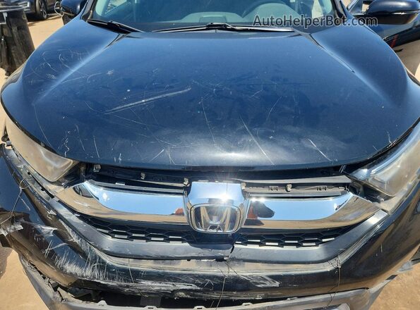 7FARW2H58JE058785 2018 HONDA CR-V Black Engine compartment view