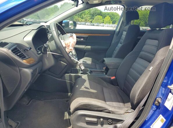 7FARW2H58LE018516 2020 HONDA CR-V Blue Вид салону спереду