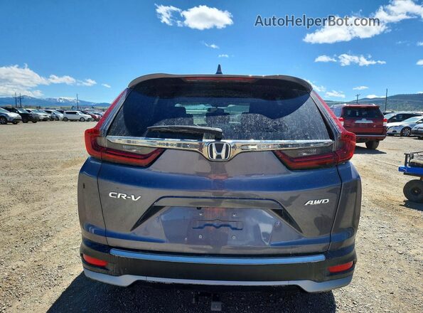7FARW2H58NE041216 2022 HONDA CR-V Charcoal Հետևի տեսք