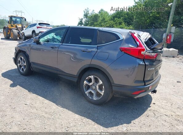 7FARW2H59JE073859 2018 HONDA CR-V Gray Задня ліва чверть