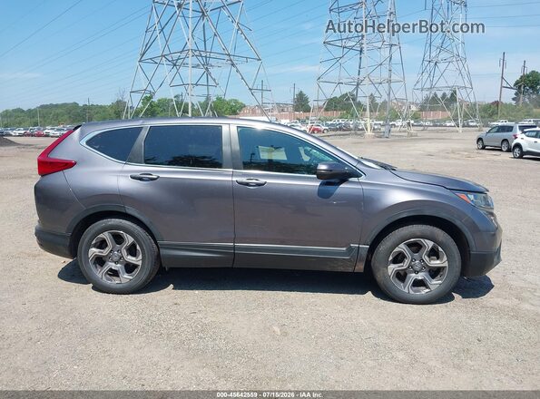 7FARW2H59JE073859 2018 HONDA CR-V Gray Панорамний вид салону 360°