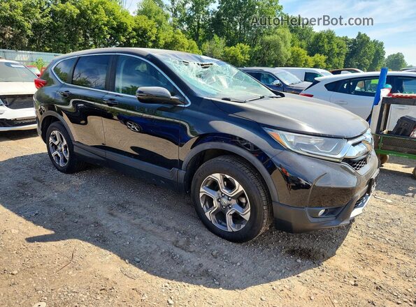 7FARW2H59JE076244 2018 HONDA CR-V Black Передня права чверть