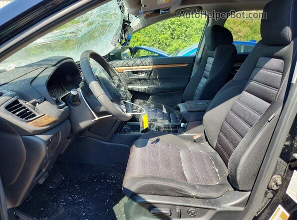 7FARW2H59JE076244 2018 HONDA CR-V Black Вид салону спереду