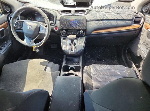 7FARW2H59JE076244 2018 HONDA CR-V Black Вид панелі приладів