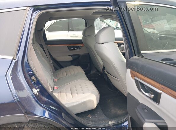 7FARW2H59KE007880 2019 HONDA CR-V Blue Vista de la etiqueta del VIN
