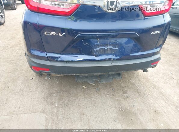 7FARW2H59KE007880 2019 HONDA CR-V Blue Vista frontal